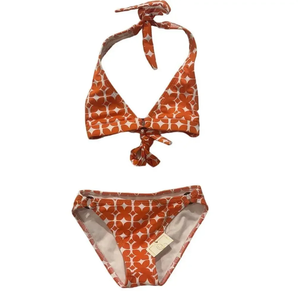 NEW Shoshanna Bikini  Girls Two Piece Swim Suit sz 4T NEW